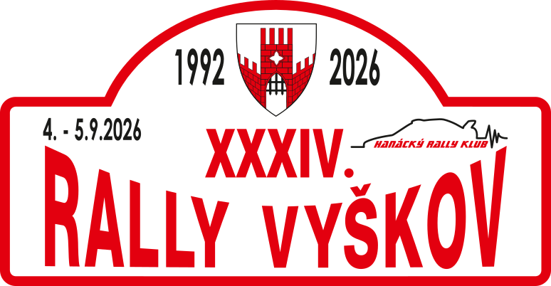 XXXIV. RALLY VYŠKOV - logo