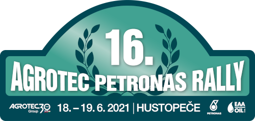 16. AGROTEC PETRONAS RALLY HUSTOPEČE - logo