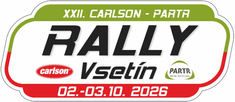 XXII. Carlson-Partr Rally Vsetín - logo