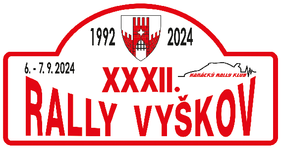 XXXII. RALLY VYŠKOV - logo