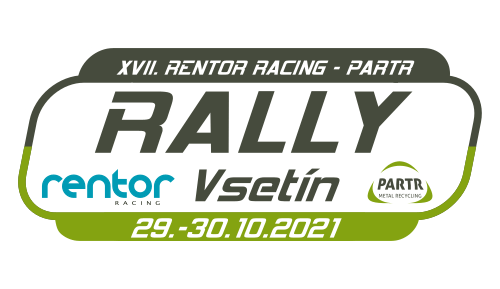 XVII. RENTOR – PARTR RALLY VSETÍN - logo