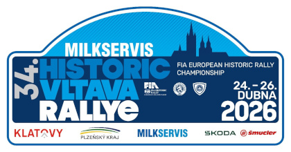 34. Milkservis Historic Vltava Rallye - logo